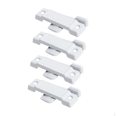 4x Fensterersatzflügelverschlüsse Halter Riegel für Klassenzimmer Einfach Doppelfenster