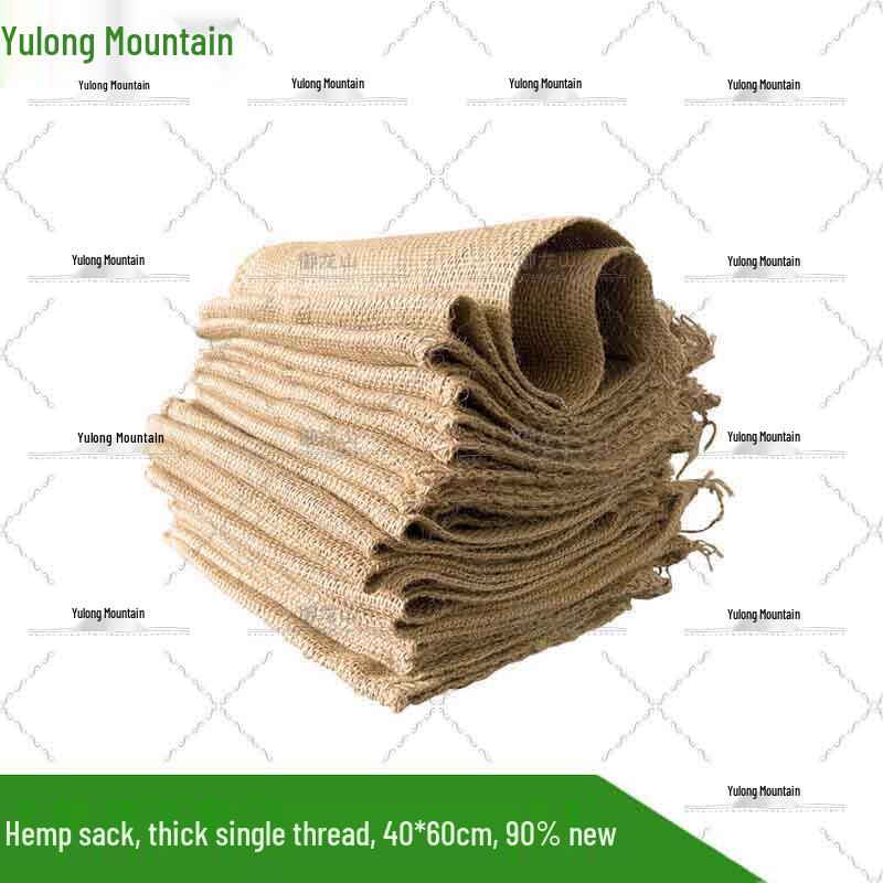 Heavy-Duty Burlap Sacks for Flood Control & Construction