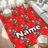 Custom Name Personalized Super Mario Print Carpet, Versatile Home Decor Rug, for Playroom, Apartment, Balcony, Entryway, Hallway Gift