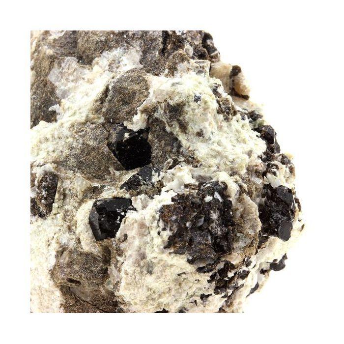 Pierres et Minéraux. Dravite. 755.8 ct. Gypsum Quarry, Arignac, Ariège, France. Rare.