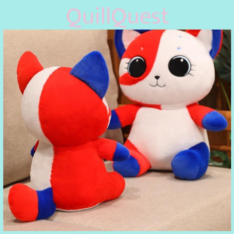Plush Cat Toy With American Flag Design For Kids And Adults