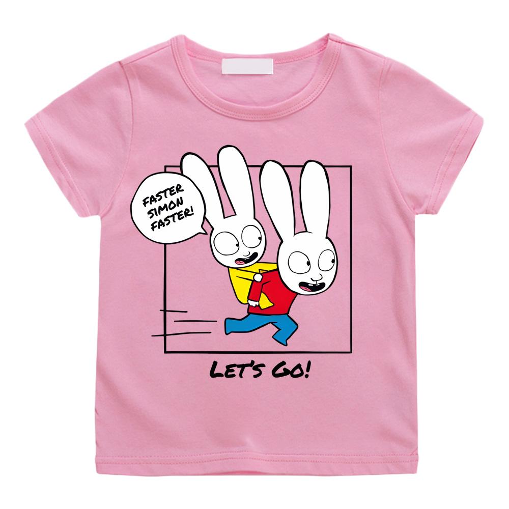 Let's Go Kids Children's Cartoon 2026 T-shirts Cartoon Print Manga Cotton Tshirt Aesthetic Cartoon Boys/girls T Shirt