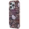 Etui Do iPhone 15 Pro Hello Kitty Graffiti Różowe
