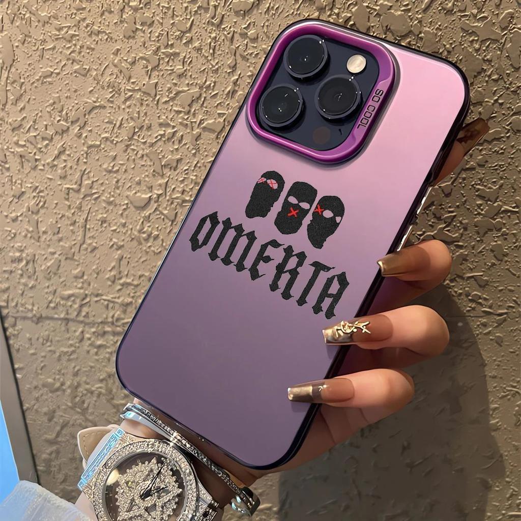 Omerta Maes Phone Case For IPhone 16 15 14 13 12 11 Pro Max Anti Fall Matte Back Cover For IPhone 16 15 14 13 Case Funda Cover