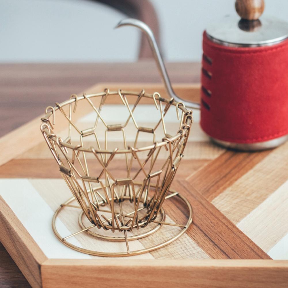 Collapsible Pour Over Cone Portable Strainer Rack Coffee Dripper Stand Coffee Filter Holder Basket