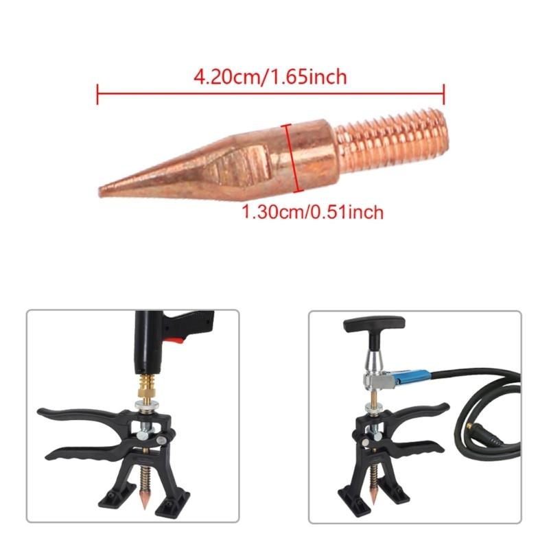Professional Vehicle High Strength Metal and Plastic Auto Dent Puller Remover With Multiple Attachments for Fast Repairs