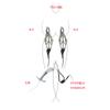 Electric Shock Pulse Nipple Clamp G-Spot Anus Butt Plug Penis Ring Men and Women Passion Training Masturbation Sexy Sex Product