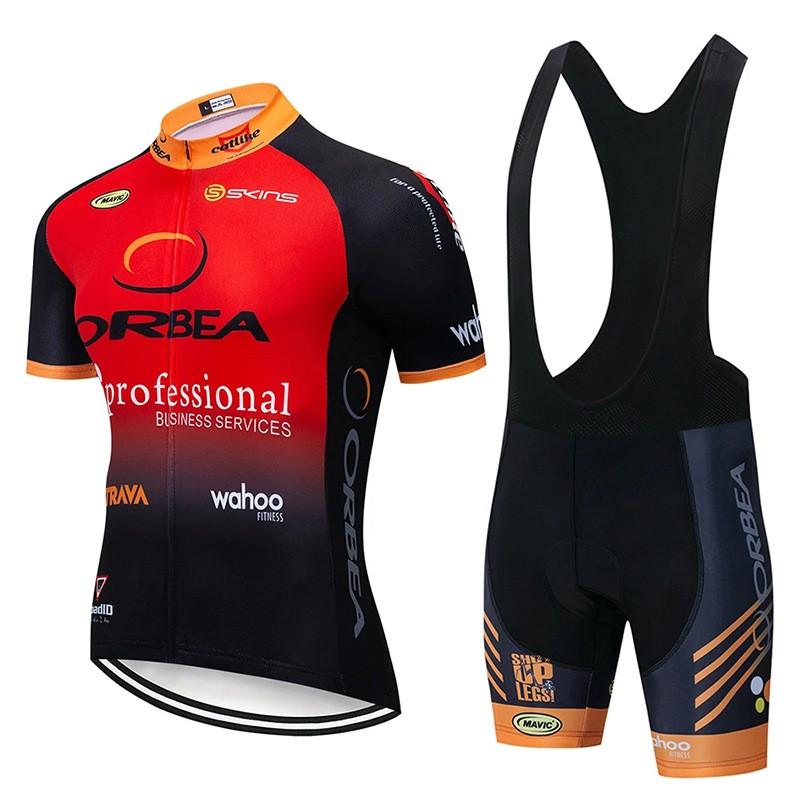 Men Women Cycling Jersey Set Short Sleeve Quick Dry Bike Riding Apparel Outdoor Sports Gear