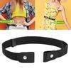 Elastic Belt With Durable Buckles Perfect For Office Party Or Travel 3cm Width 100cm Length 8 Colors Choices