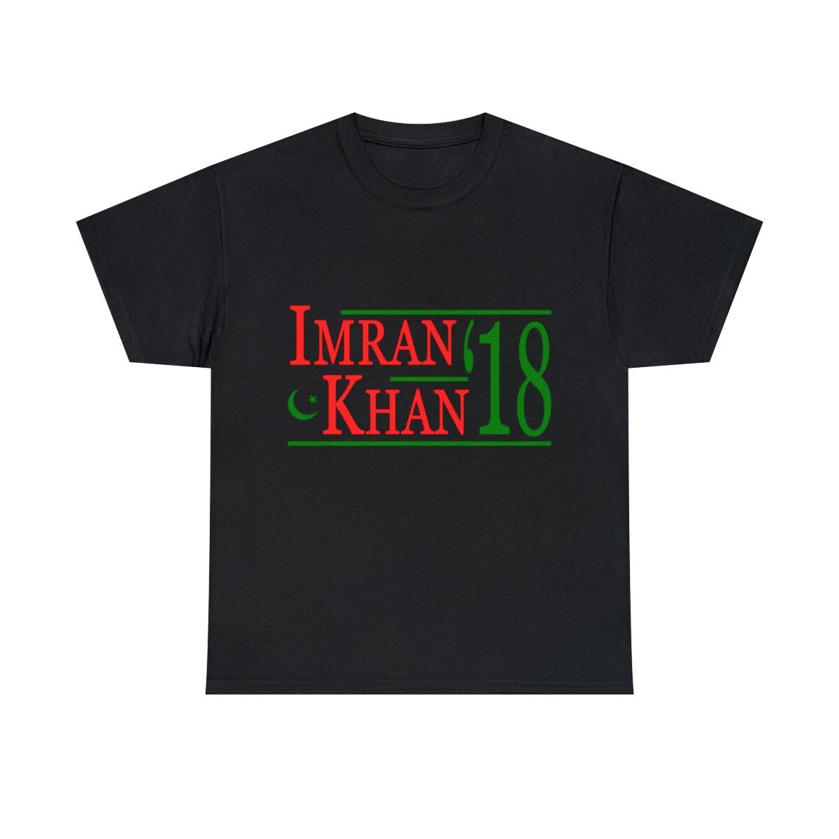 Imran Khan PTI 2018 Pakistan Graphic Tee Shirt, S-5XL XL