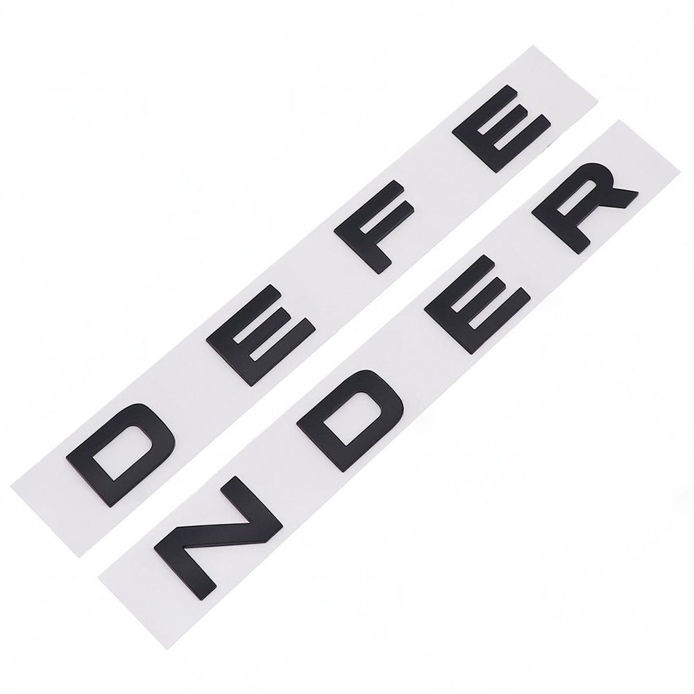1Pc 3D ABS Letters Car Front Hood Badge Bonnet Sticker Rear Trunk Emblem Logo Decal Accessories