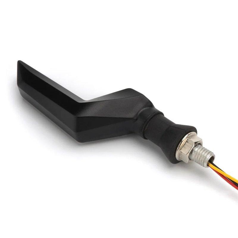 Motorcycle Turn Signal Light Universal DRL Amber Dynamic Flowing Blinker Indicator 12V LED Motorcycle Flashing Light Rear Lamp
