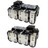 10X21700 Power Tool Lithium Battery Case Box PCB for Milwaukee for M18 18V Li-ion Battery Protection Circuit Board Shell Housing