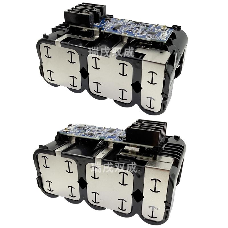 10X21700 Power Tool Lithium Battery Case Box PCB for Milwaukee for M18 18V Li-ion Battery Protection Circuit Board Shell Housing