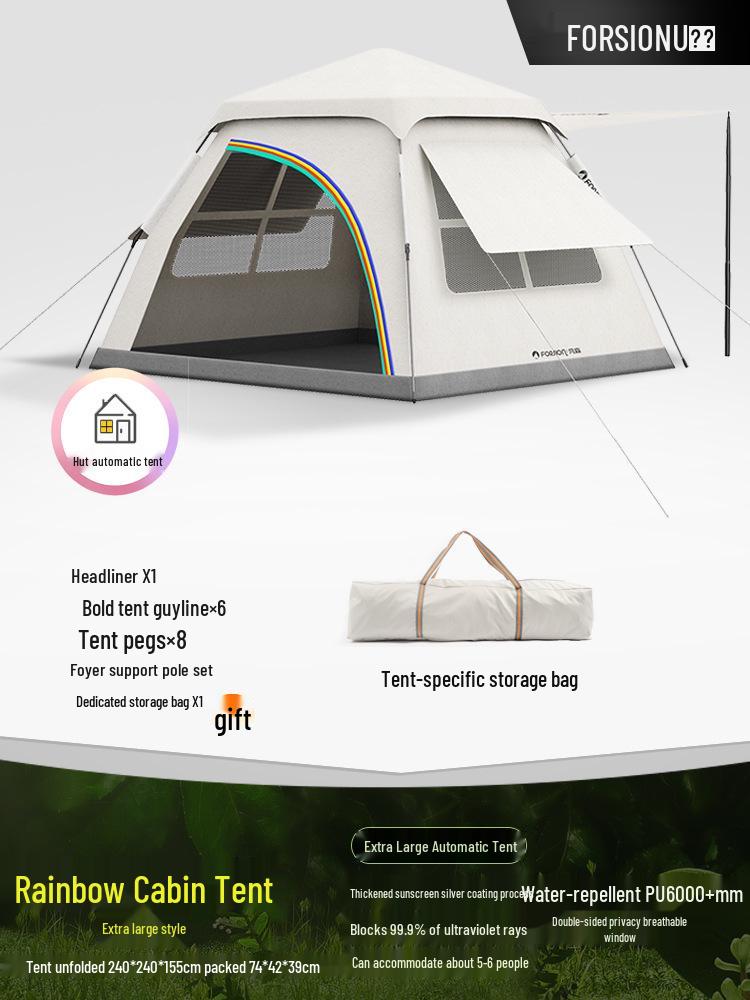 Tragbares Automatisches Faltbares Wasserdichtes Campingzelt