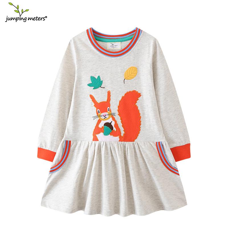 Autumn New Girls Princess Dress Knitted Long Sleeve Girls Dress