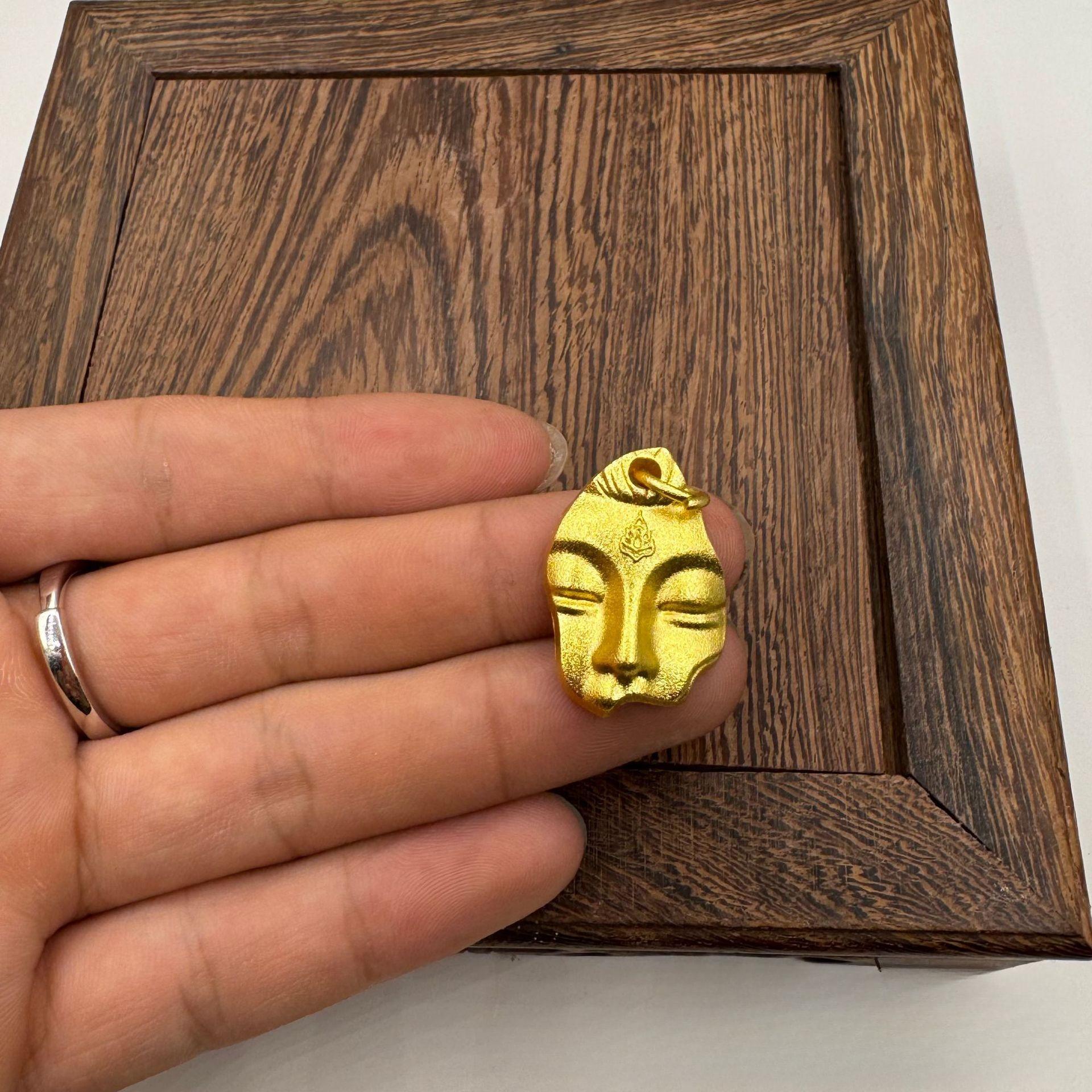 Vietnam Shajin Ankang Wushi Blessing Card, Pendant, New Chinese Style, Retro, Landscape Blessing Character Pendant