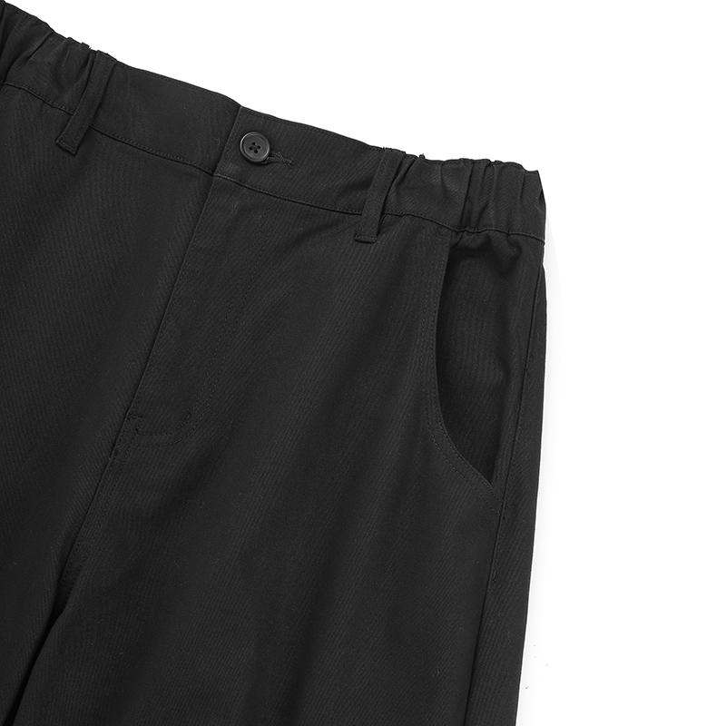 COLUMBIA UNIVERSITY Nyc Label Cp Multipocket Loose Fit Pants Black