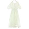Beauty products BASEMENT Short sleeve Oblong Neck Long dress white Women Used