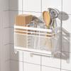 Wall-Mounted Cutlery Draining Rack Rust Proof Chopstick Cage Spoon Drainer Basket  Utensil Storage