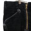 VINTAGE Black Corps Corduroy pants black Logger Pants Men's Used