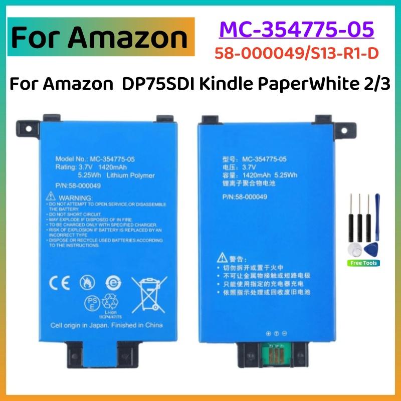For Amazon Battery Kindle 2 3 7 7th 5th 4th Gen 6" 10th Paperwhite 4 2018 3 2 1 Oasis 1 2 3 Fire HD 8" 7Th 2017 6TH 10.1 7th X7