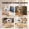 Large Capacity Dual Spray Humidifier Desktop Aroma Diffuser Home Bedroom Remote Timer Ambient Light Screen Display Mist Maker