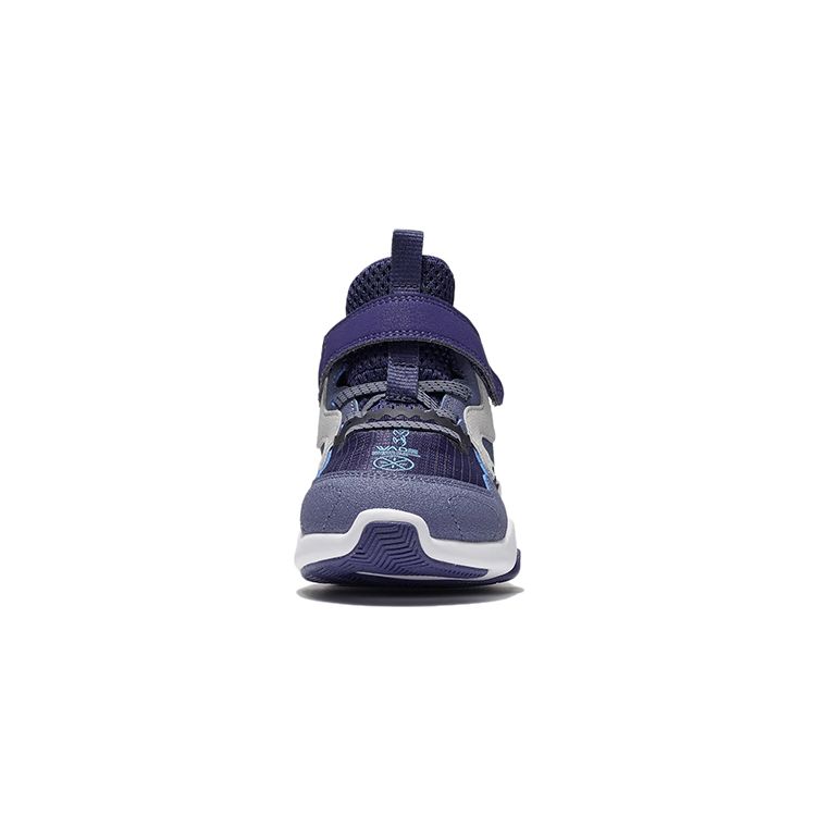 Li Ning Wade-Sign 2 Shock Absorbing Sports Casual Shoes Kids Casual Shoes Blue Purple YKNS004-5