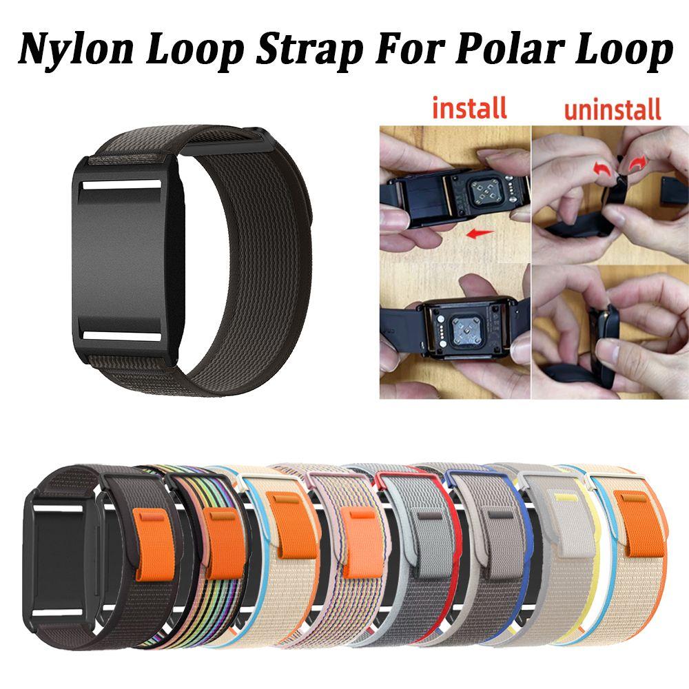 Replacement Watchband Adjustable Wristband Soft Bracelet for Polar Loop Fitness Band Accessories