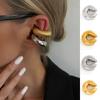 Golded C Shape Ear Cuff Silver No Piercing Earrings Trend C-shaped Ear Clip  Party
