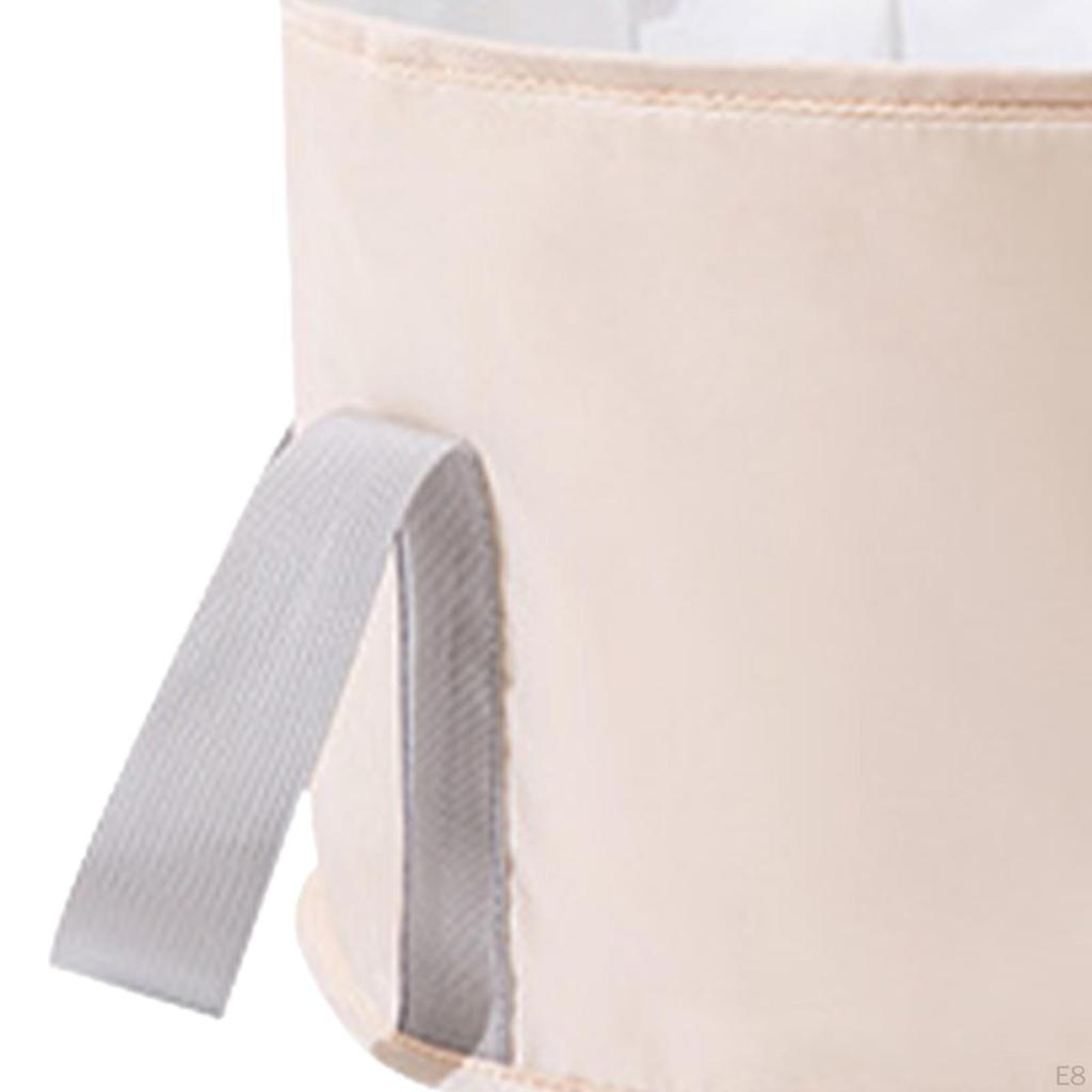 Collapsible Feet Soaking Bag Container Washbasin Washing Basket with Handles