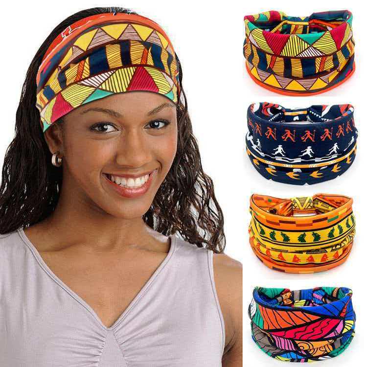 Cross-border No-Trace Headband & Hair Tie for Makeup, Sports & Fitness
