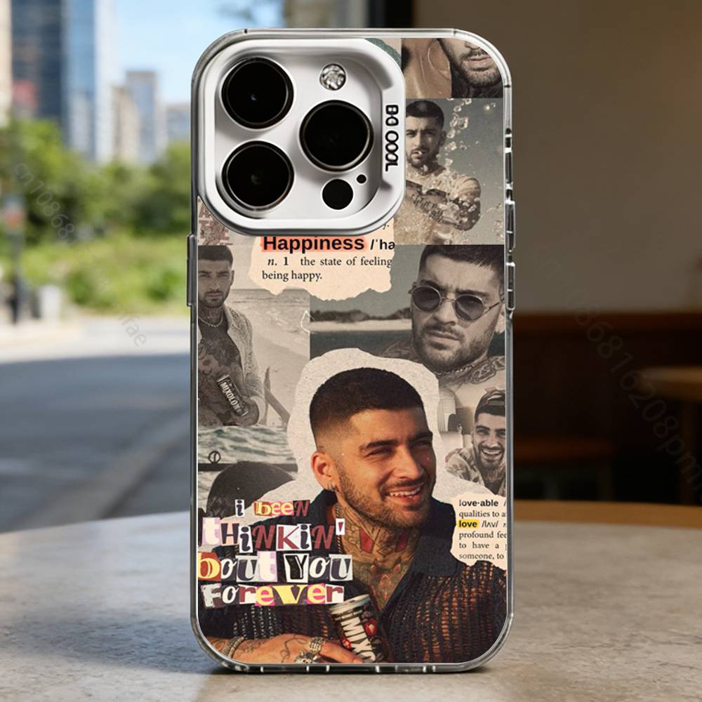 

Singer Z-Zayn M-Malik Case for iPhone17 16 15 14 13 12 11 Pro Max Plus Air 16E X XR XS Max Hard Shockproof Bumper Cover iPhone12PROMAX