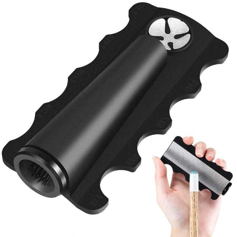 Efficient Billiard Cue Tip Repair Tool Billiards Cue Tip Corrector Tool for Enduring Use and Comfortable