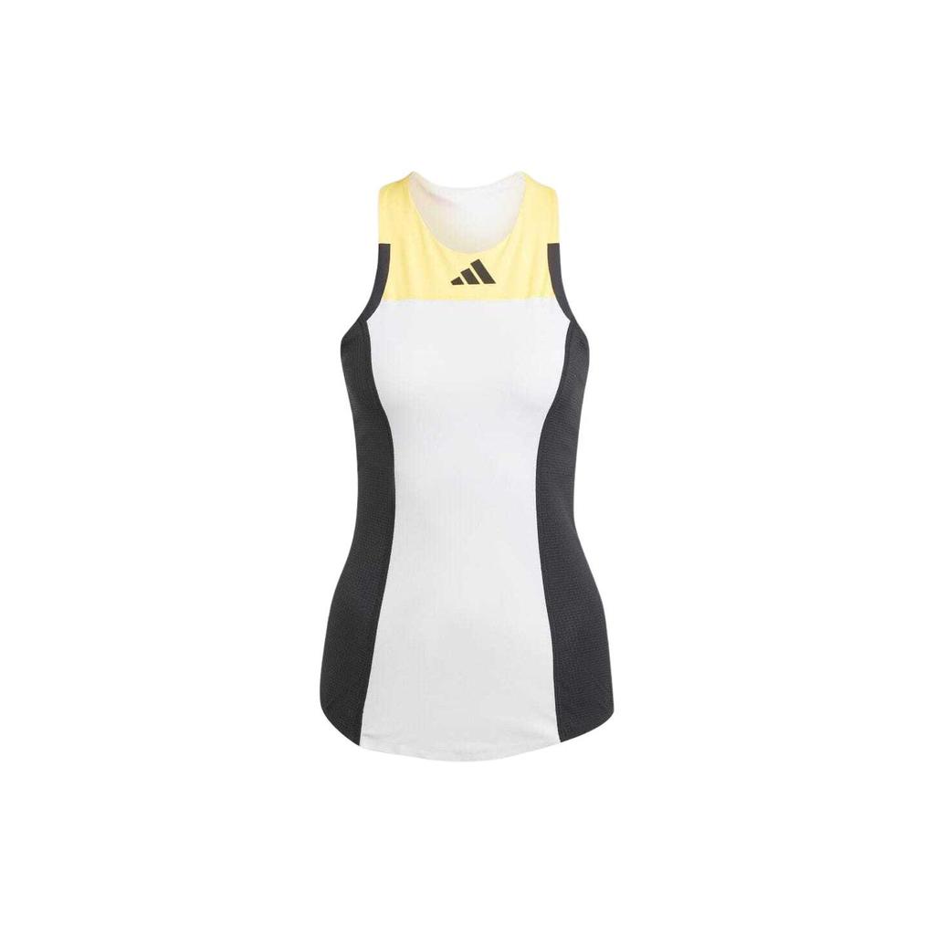Adidas Color Block Slim Fit Sleeveless Tank Top Women Tops Multicolor IN6494