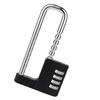 Adjustable Combination Lock Long Shackle Security Padlock Versatile Combination Lock Upgraded for Gym School & Fences