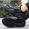 Plus size men's outdoor leisure lightweight shock-absorbing wear-resistant running sneakers men's fitness travel