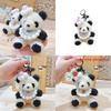 Plush Panda Keychain With Scarf And Flower Decoration For Kids And Collectors