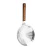 Kitchen Strainer Skimmer Ladle 304 Stainless Steel Mesh Colander with Long Wood Handle Cooking Utensils for Cooking