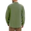 Men's Long-sleeved Henry Shirts Are Fashionable, Casual, Breathable and Comfortable, Solid-color Long-sleeved Shirts