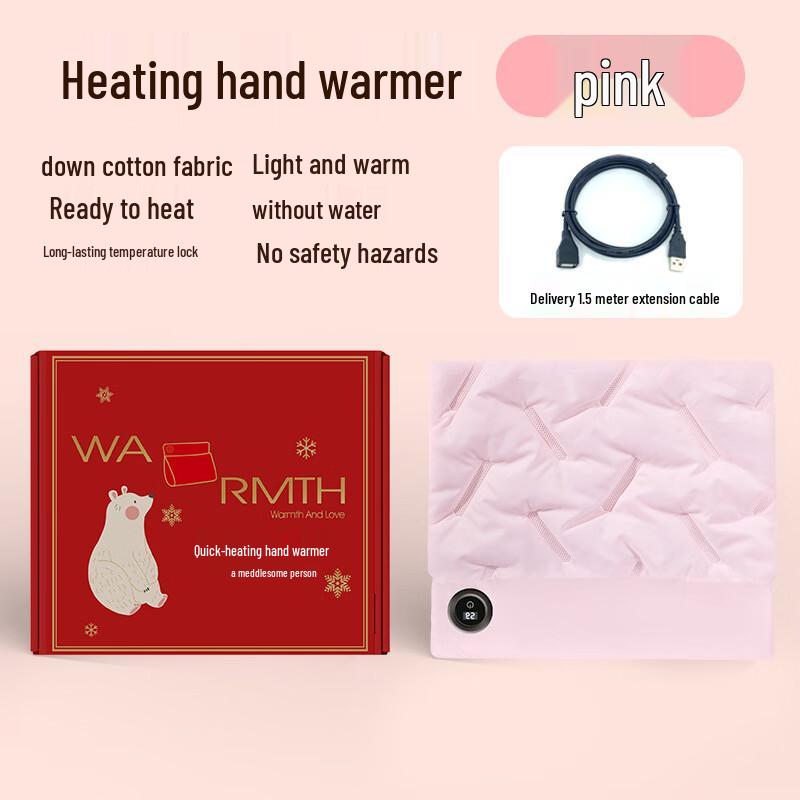 

Plush Digital Display Rechargeable Hand Warmer