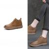 New Women's Shoes Chunky Heels Retro Casual Ankle Boots and Versatile Boots