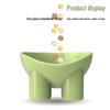 Macaron Elephant Leg Slanted Cat Bowl - Anti-Tip Pet Food Dish