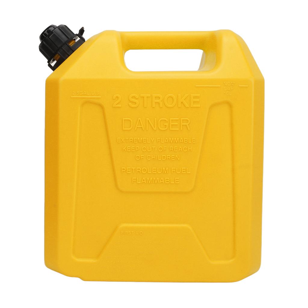 10L Fuel Oil Storage Tank Static Free Shockproof Auto Shutdown Safe Portable Gasoline Tank for RV Camper SUV Speedboat