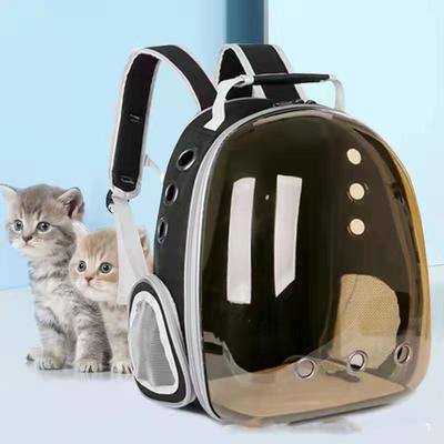 Torba do przenoszenia kota Kosmiczny plecak na zwierzaka Oddychający Przenośny przezroczysty plecak Puppy Dog Transporter Transporter Space Capsule Bag Zwierzęta domowe