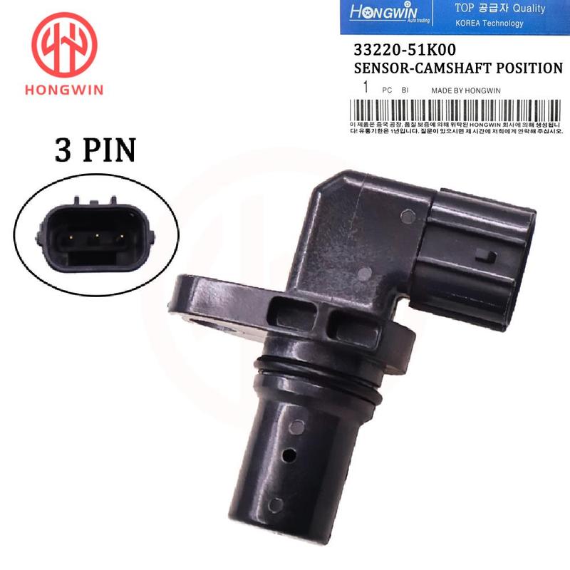 For Suzuki Grand Vitara Kizashi SX4 Splash 2005-2020 Opel Agila B 2008-2014 New Camshaft Position Sensor  33220-51K00  J5T33071
