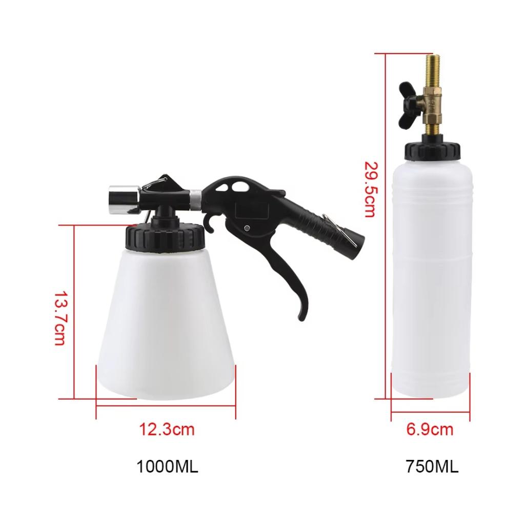 1L/0.75L Automotive Brake Bleeder Hydraulic Pump Kit with Oil Change Cleaning Tank Pipe Repair Tool for Truck & Motorcycle