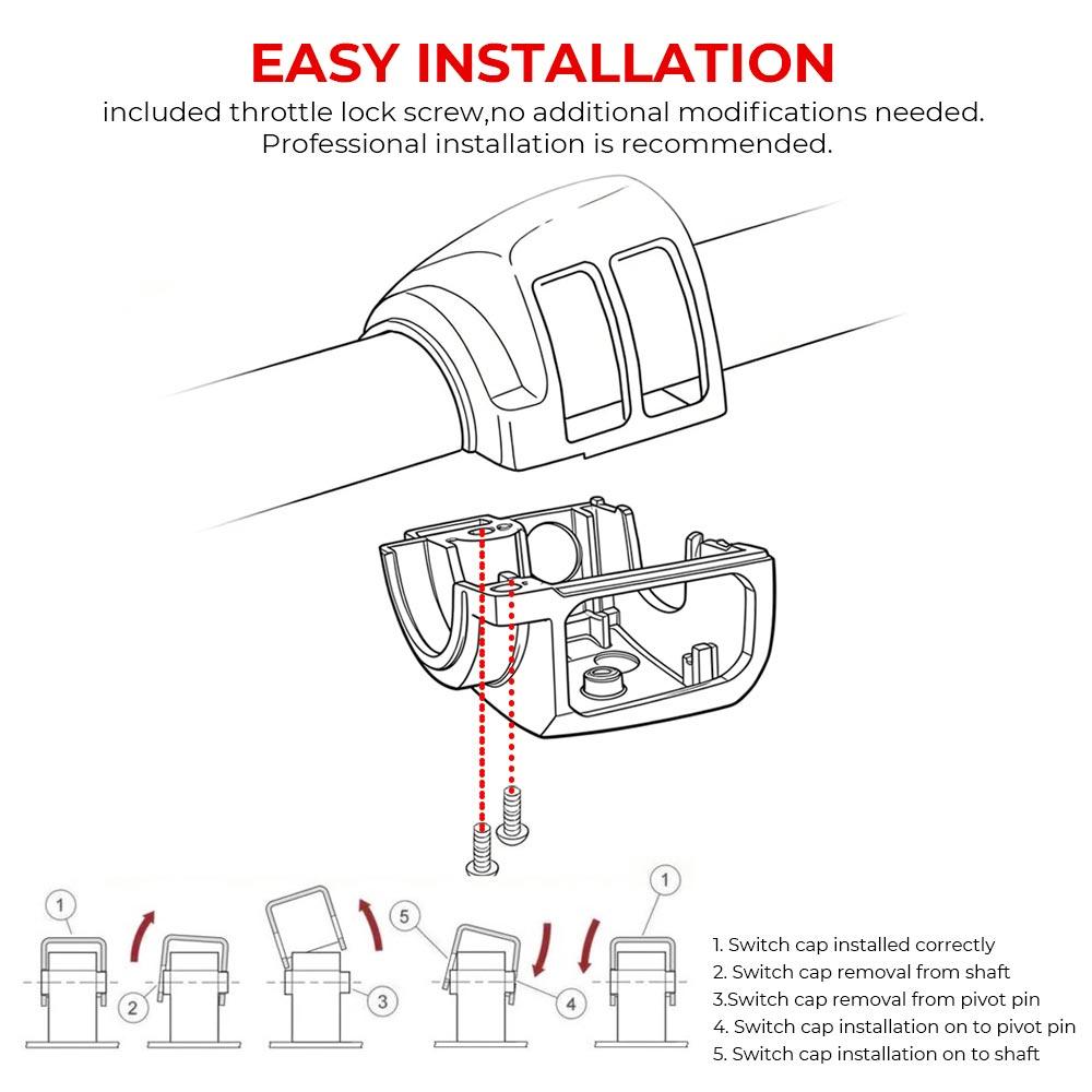 Motorcycle Accessories Handlebar Control Switch Housings Switch Caps Kit For Harley Dyna Sportster Softail Sportster 1200 883