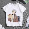 Cute Harajuku Anime Tokyo Revengers Print Children T-Shirt Summer Loose Short Sleeve White Women Tops Boy Girl Tees Men Blouses