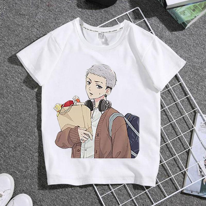 Cute Harajuku Anime Tokyo Revengers Print Children T-Shirt Summer Loose Short Sleeve White Women Tops Boy Girl Tees Men Blouses